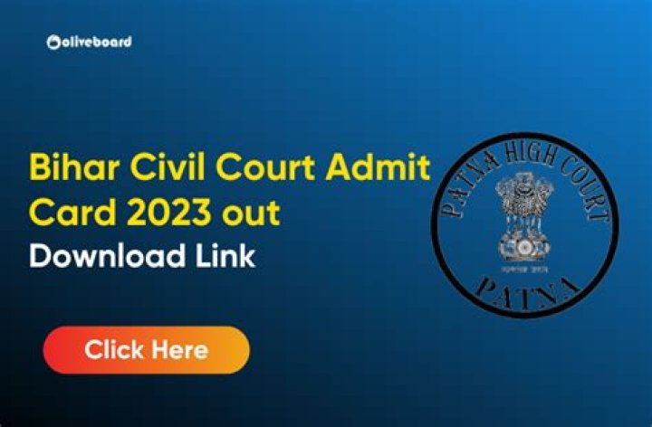 Bihar Civil Court Admit Card 2023 : हुआ जारी, यहां करें डाउनलोड