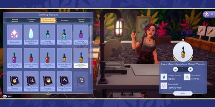 Crafting 'Potion You Can Really Dig' in Disney Dreamlight Valley: Guide - SarkariResult
