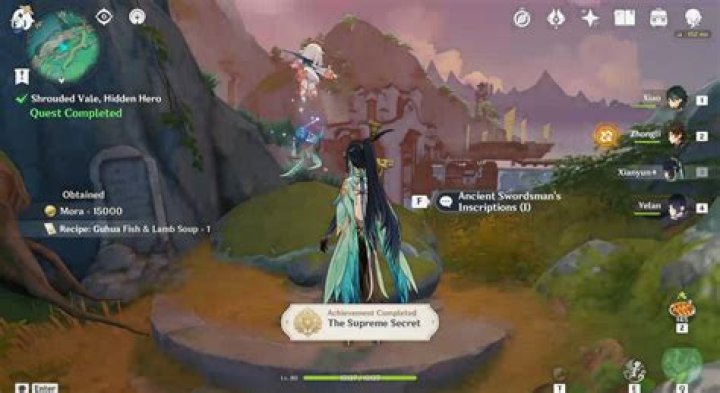 Genshin Impact Quest Guide: The Shrouded Vale, Hidden Hero World Quest - SarkariResult