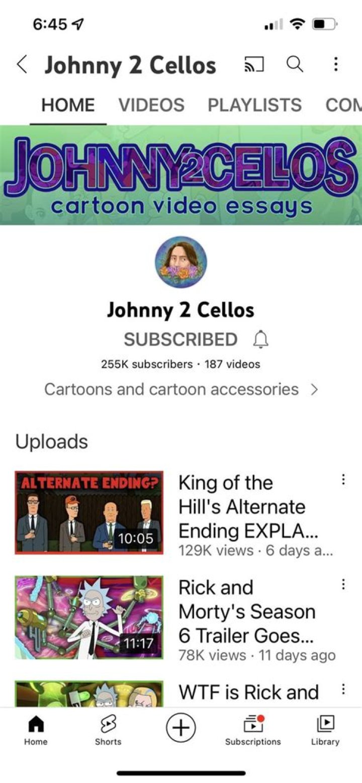 Johnny 2 Cellos video statistics