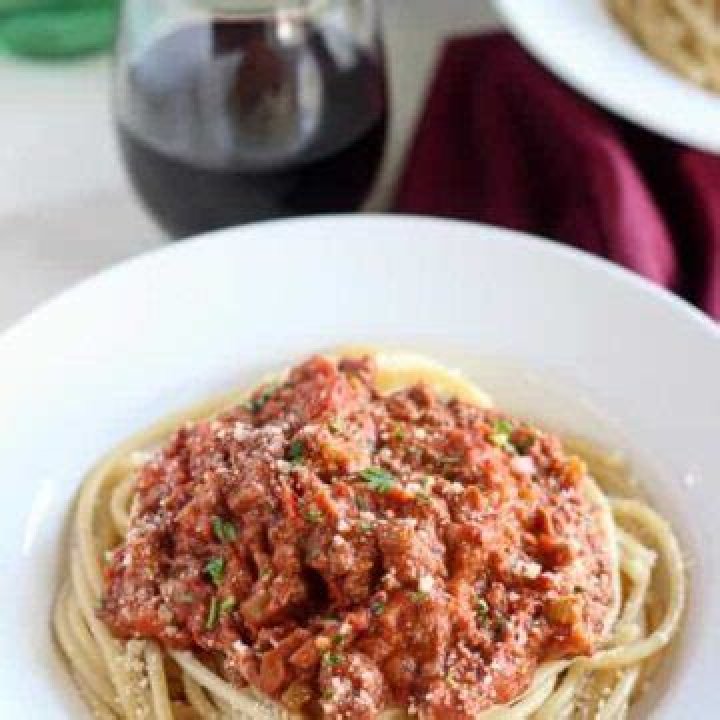 Quick Easy Bolognese Sauce - Celebrating Sweets