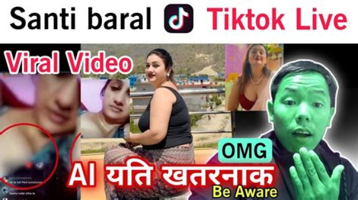 Santi Baral Kanda stirs internet with viral TikTok video - SarkariResult