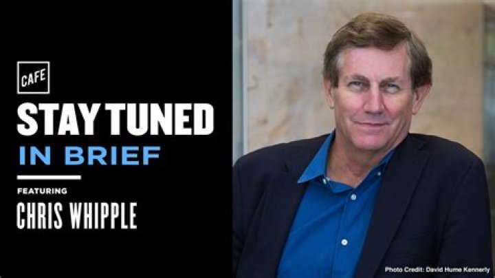 Who Is Chris Whipple? Biography, Net Worth, Age, Family, Religion, Salary, Income & Assets - Check Details - SarkariResult