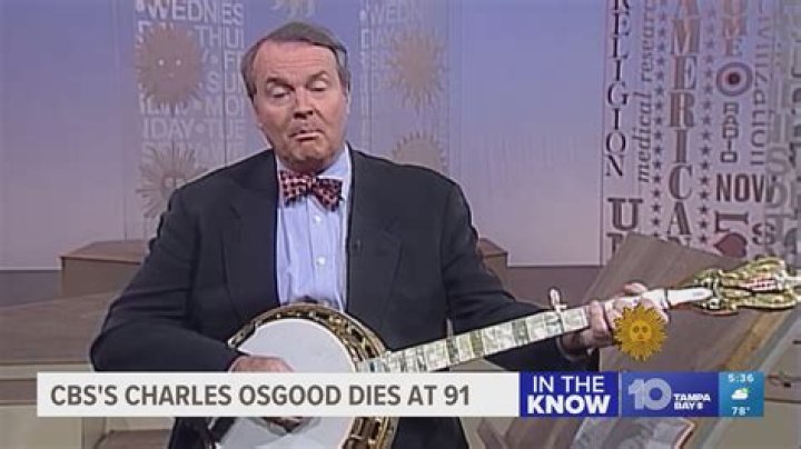 Who was Charles Osgood in a Relationship With? Who is the Spouse of Charles Osgood? - SarkariResult