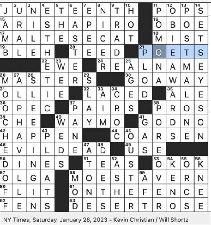 You can buy it by the inch NYT Crossword Clue | 16 June 2023